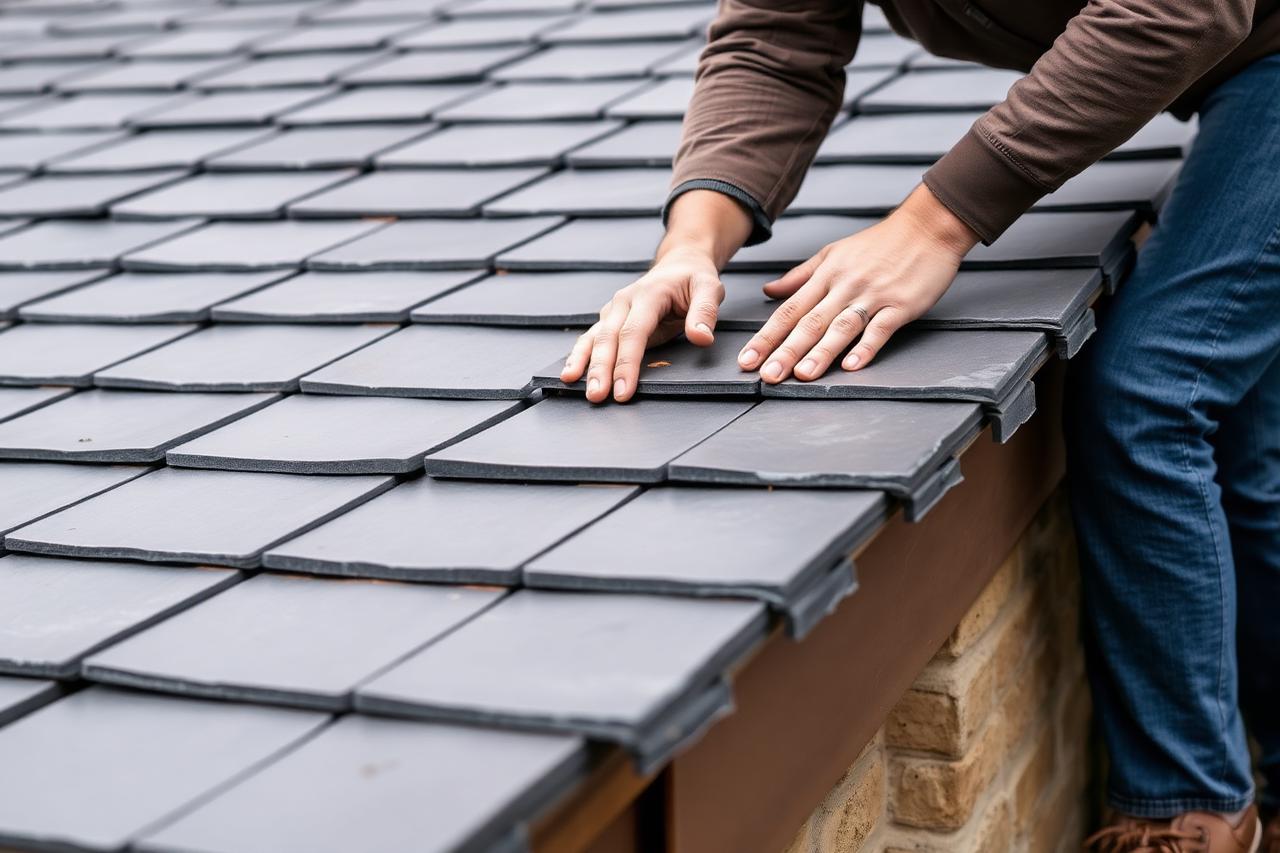 Ortgangverkleidung aus Aluminium